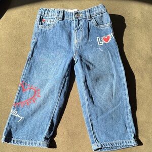 Zara x Keith Haring Toddler Girl Jeans